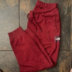 The North Face Maroon Sweatpants